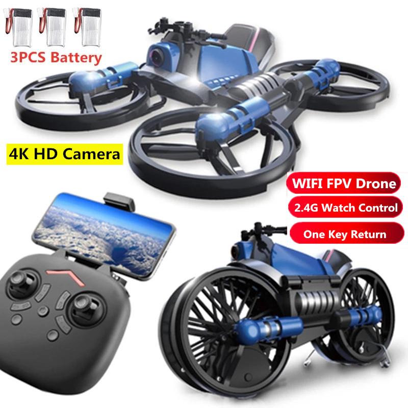 Drone Camera Wide Angle - Drone de déformation WiFi FPV uAbility,
