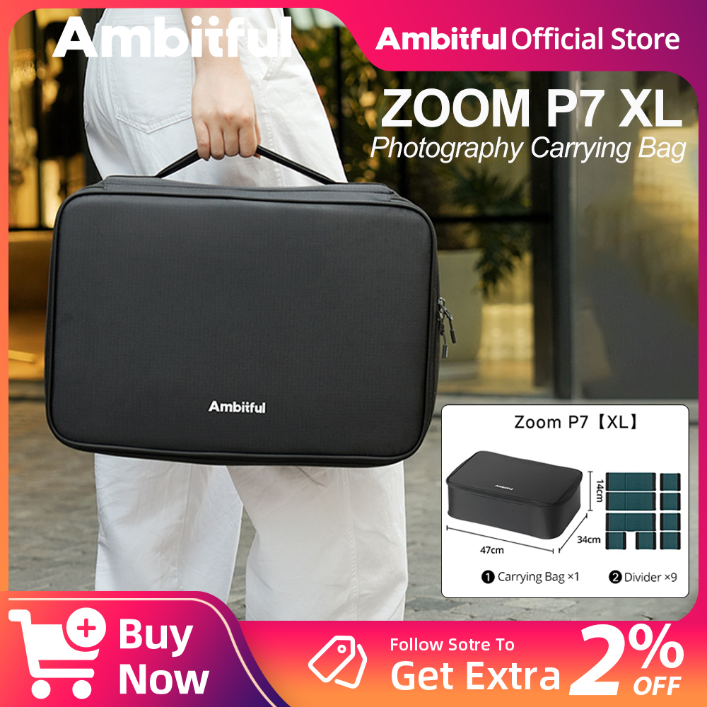 Drone Camera Case - Ambitful ZOOM P7II XL sac de