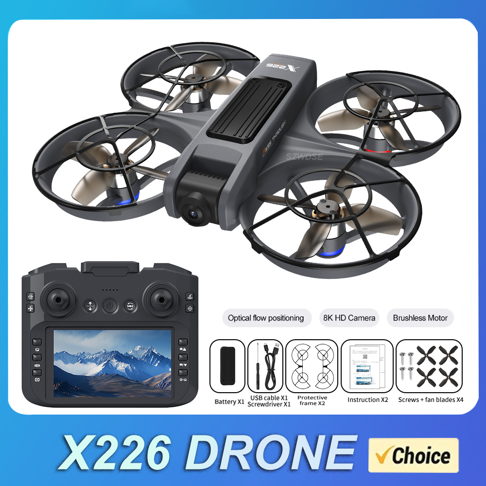 Drone Camera 4K - NOUVEAU Drone RC X226 2.4G 5G