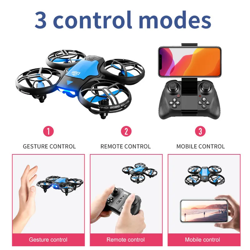Nouveau mini drone V8 4K profe - Drone Camera Wide Angle avis et prix