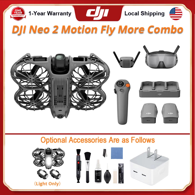 DJI Neo 2 Motion Fly More Comb - Drone Camera Vlog avis et prix