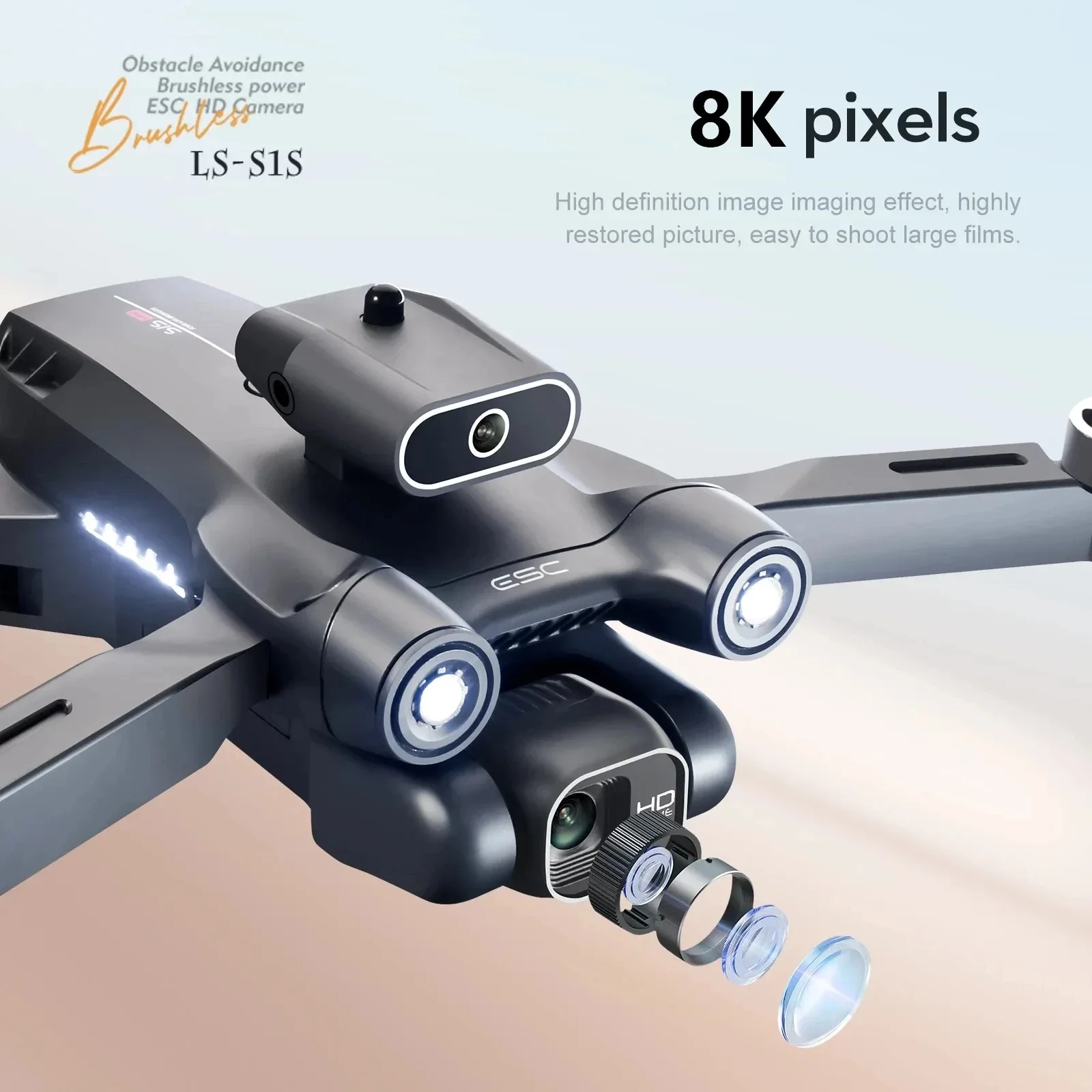 S1S 5G GPS Drone Caméra 8K, Mo - Drone Camera 4K avis et prix