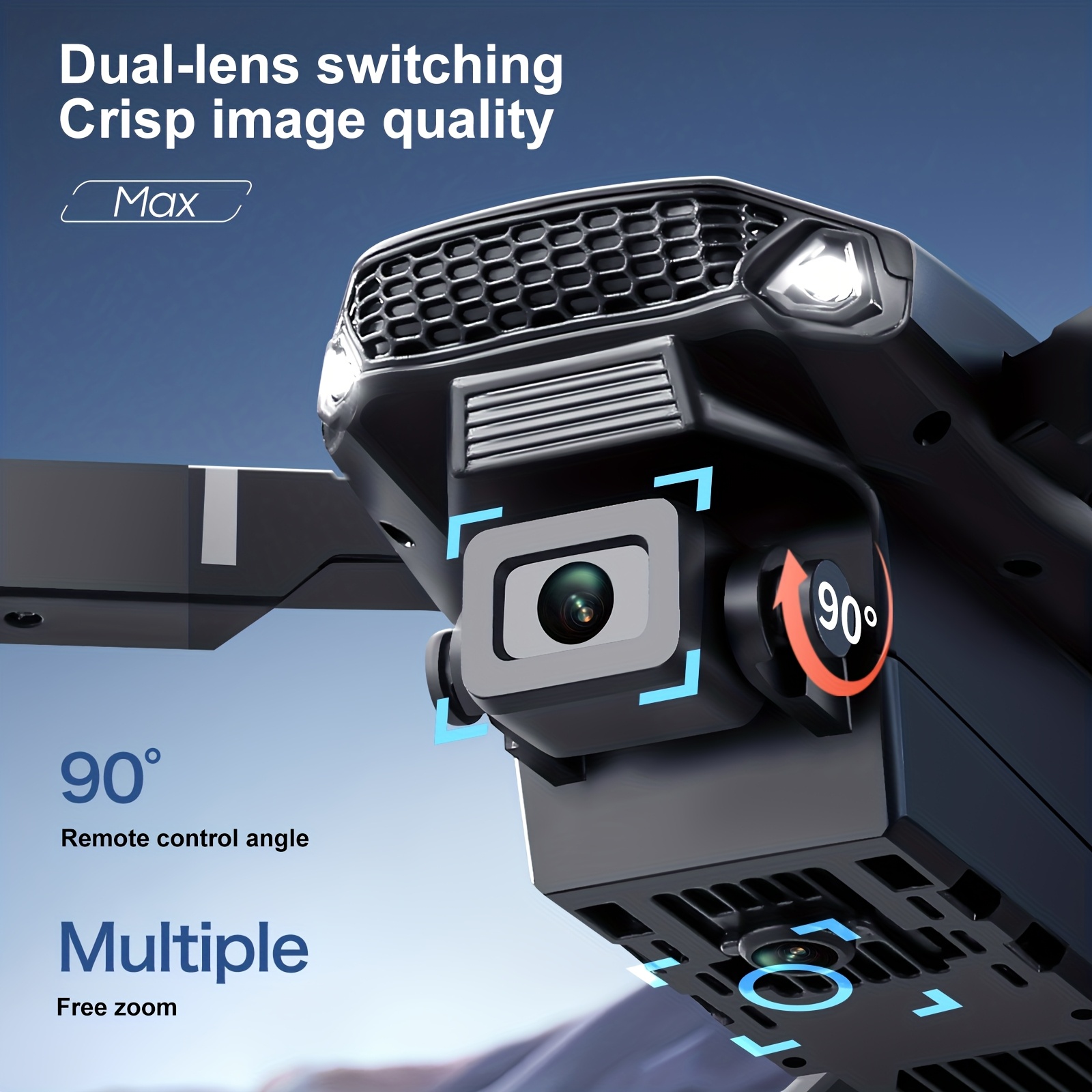 Le drone pliable E88PRO MAX 20 - Drone Camera Night Vision avis et prix
