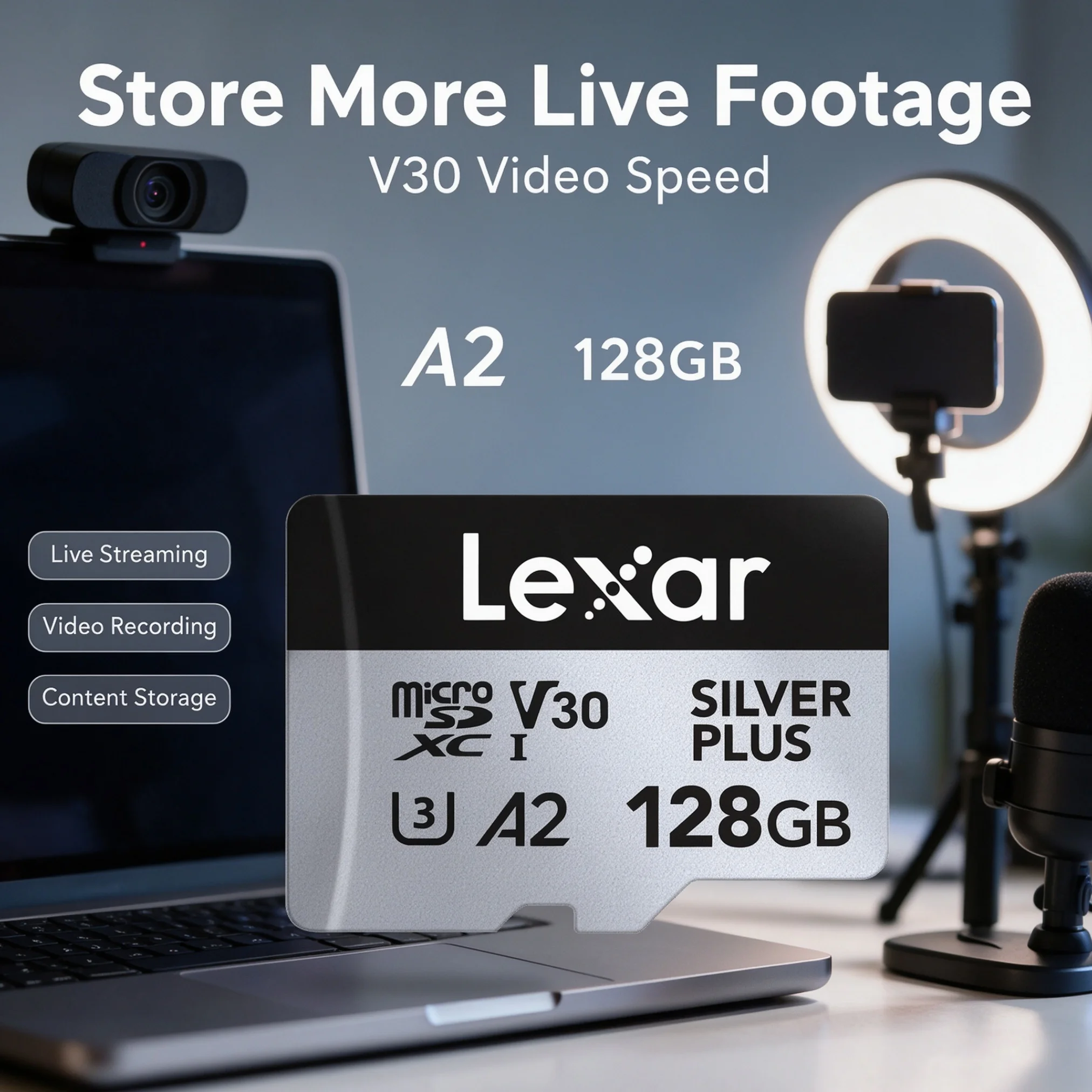 Carte microSD de 64 Go, UHS-I  - Drone Camera Waterproof avis et prix