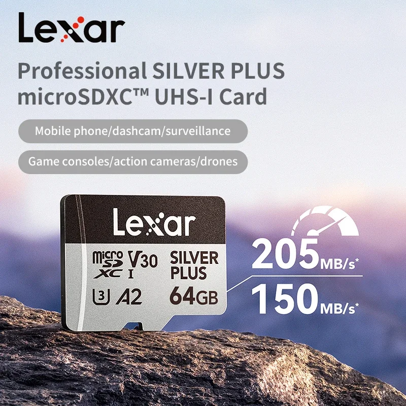 Carte microSD de 64 Go, UHS-I  - Drone Camera Waterproof avis et prix