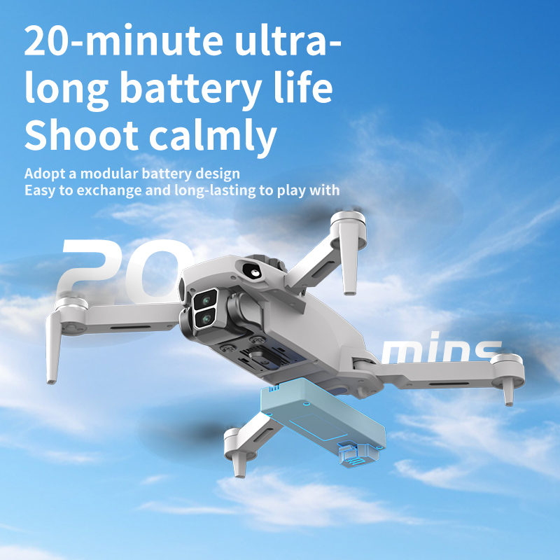 Drone professionnel GPS L106-1 - Drone Camera Wide Angle avis et prix